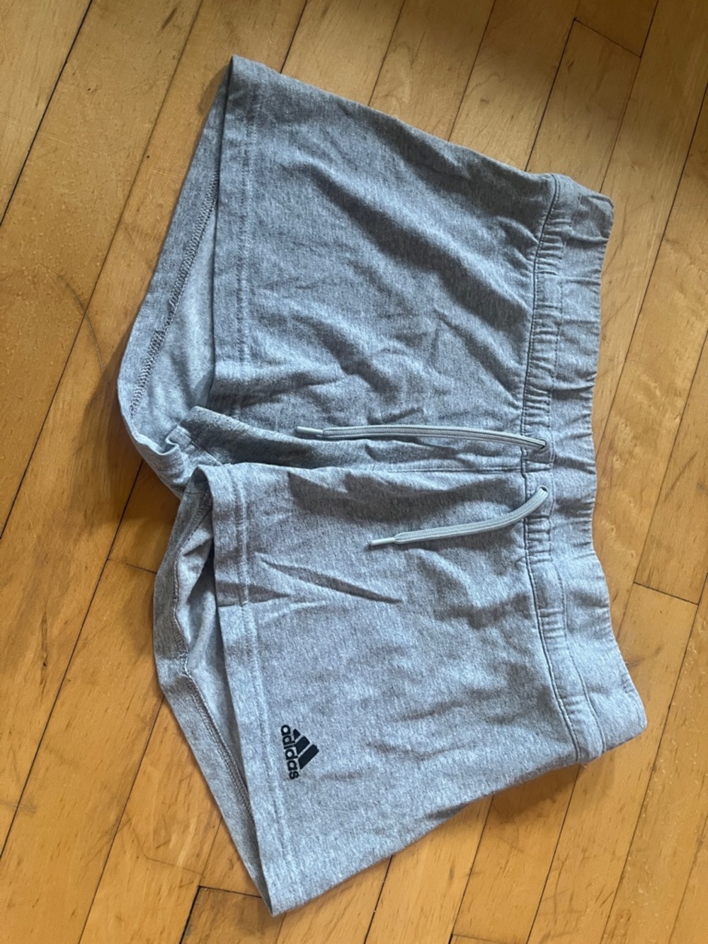 adidas Heather Gray Women's Athletic Lounge Shorts